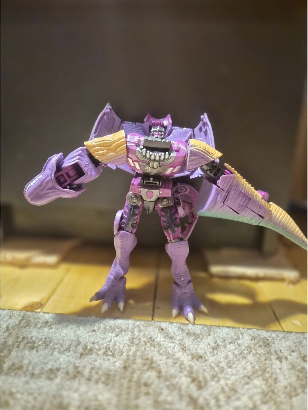 Transformers War Cybertron Kingdom Megatron Beast Action Figure Missing Piece
